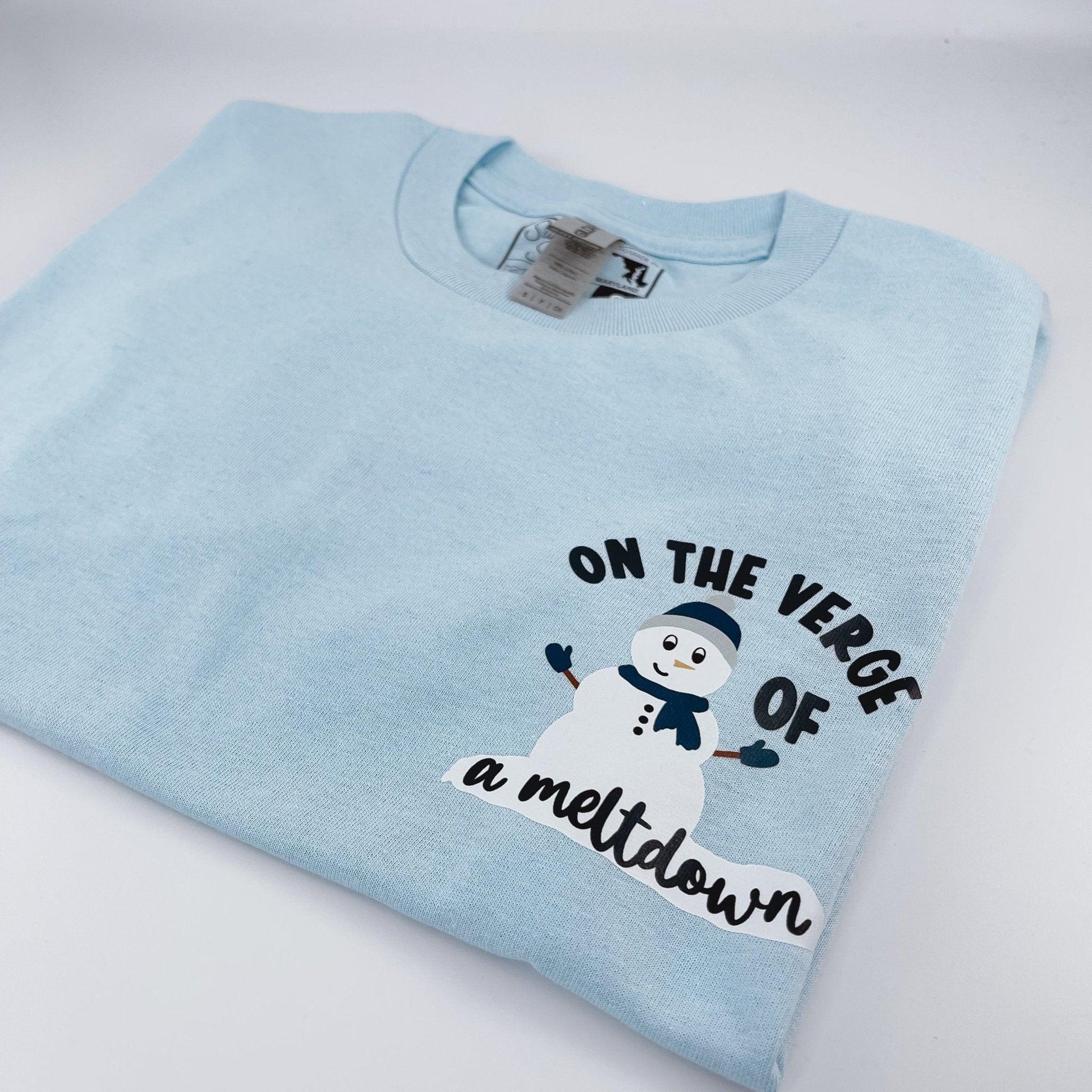 On the Verge of a Meltdown Long Sleeve T-Shirt - Sunshine Soul MD