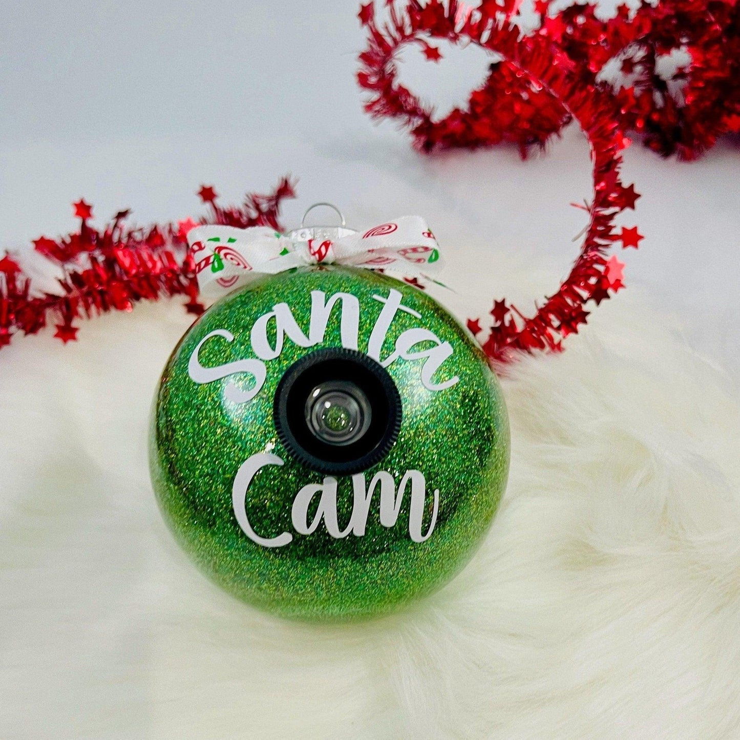 Santa Cam Christmas Ornament - Sunshine Soul MD