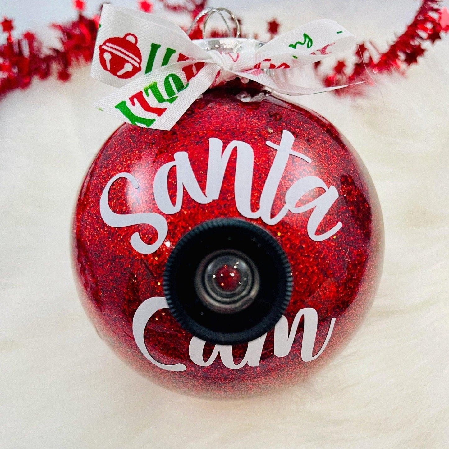 Santa Cam Christmas Ornament - Sunshine Soul MD