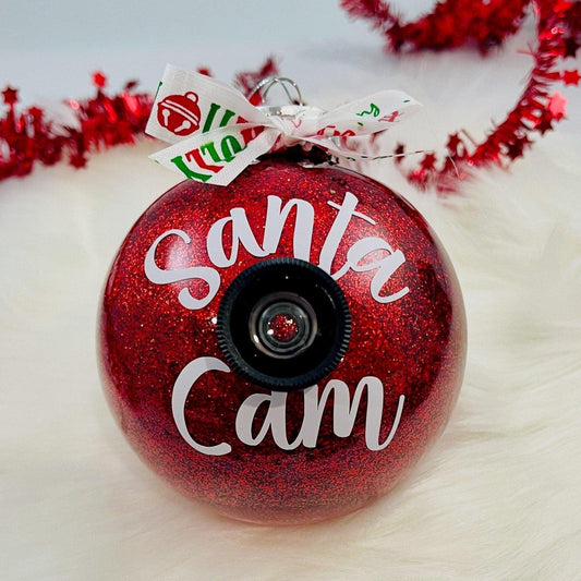 Santa Cam Christmas Ornament - Sunshine Soul MD