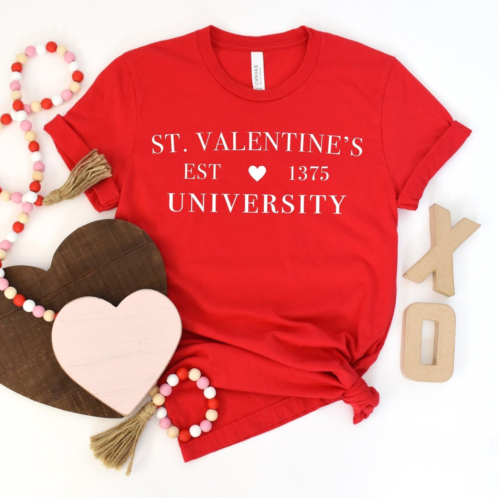 St. Valentine's University T-Shirt - Sunshine Soul MD