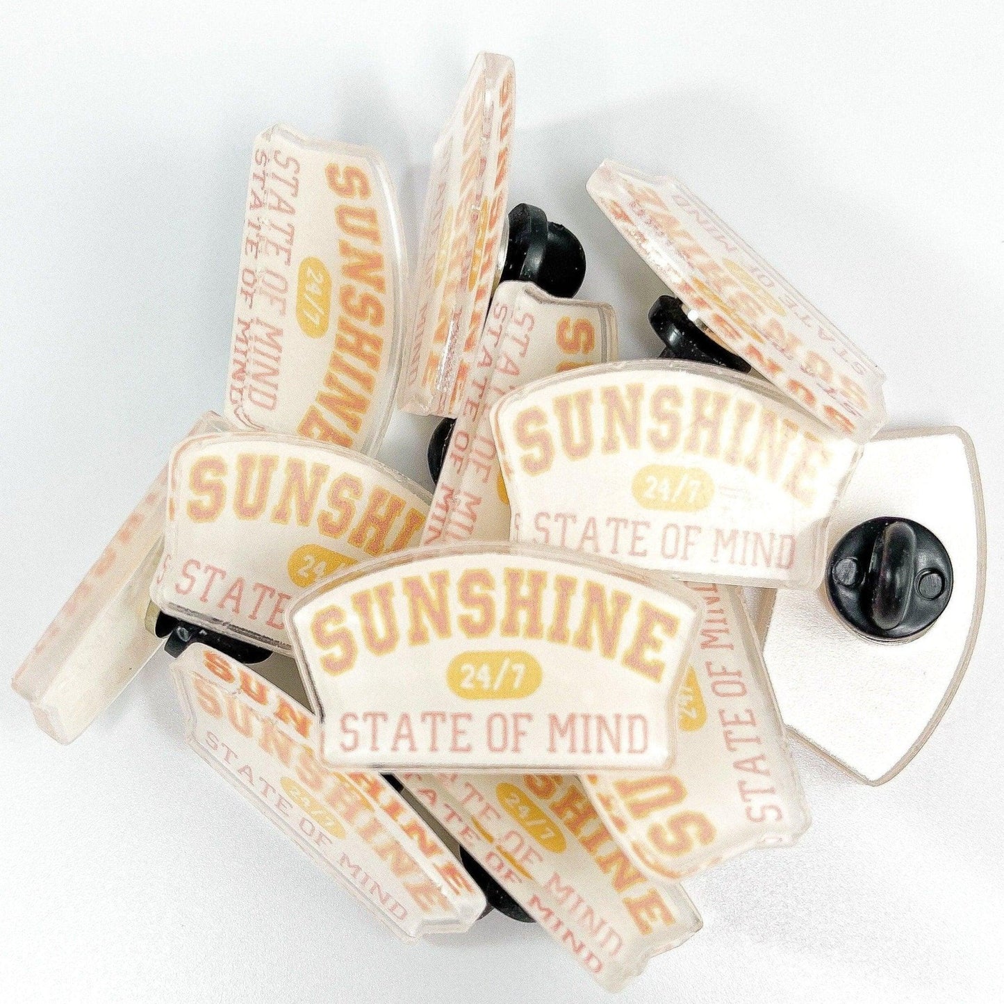 Sunshine State of Mind Acrylic Pin - Sunshine Soul MD