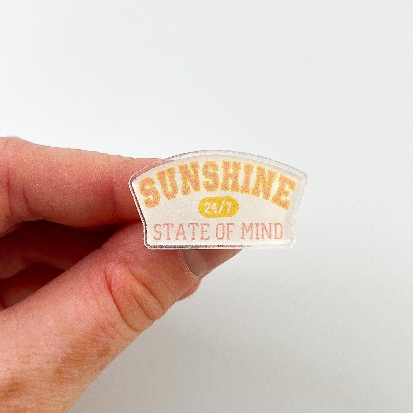 Sunshine State of Mind Acrylic Pin - Sunshine Soul MD