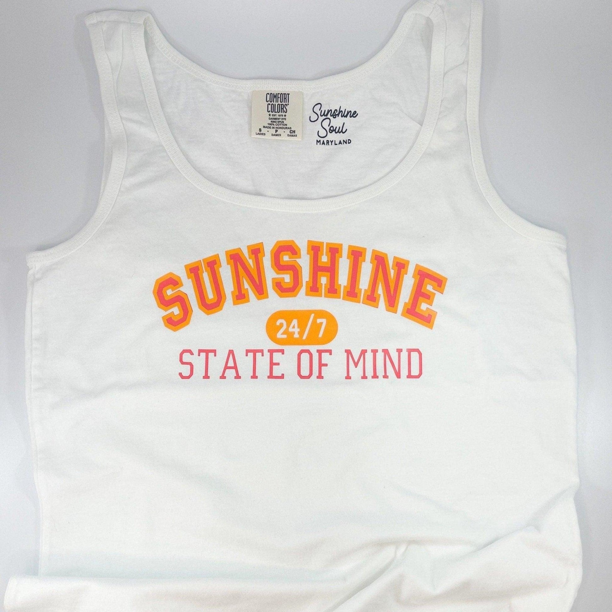 Sunshine State of Mind Tank Top LIMITED EDITION - Sunshine Soul MD