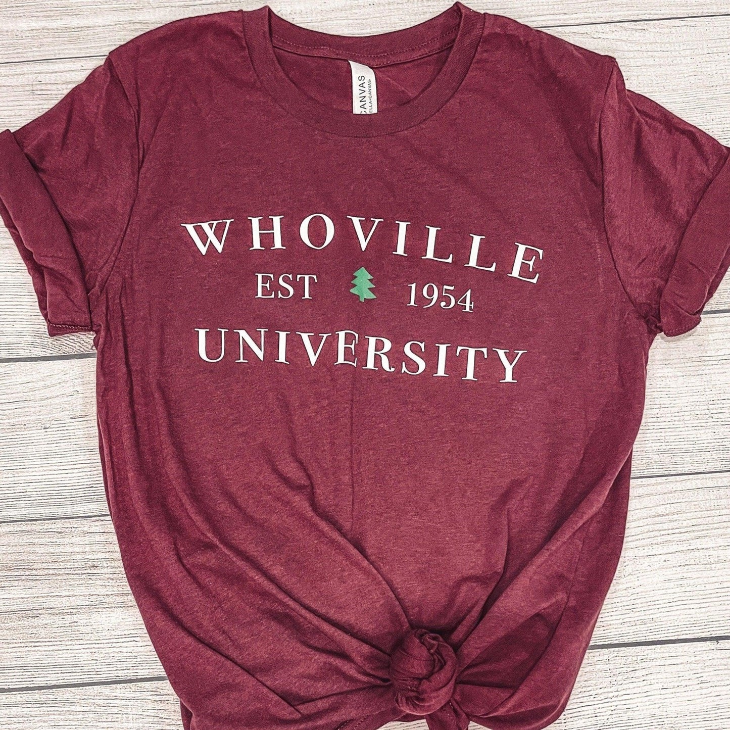 Whoville University Christmas T-Shirt - Sunshine Soul MD