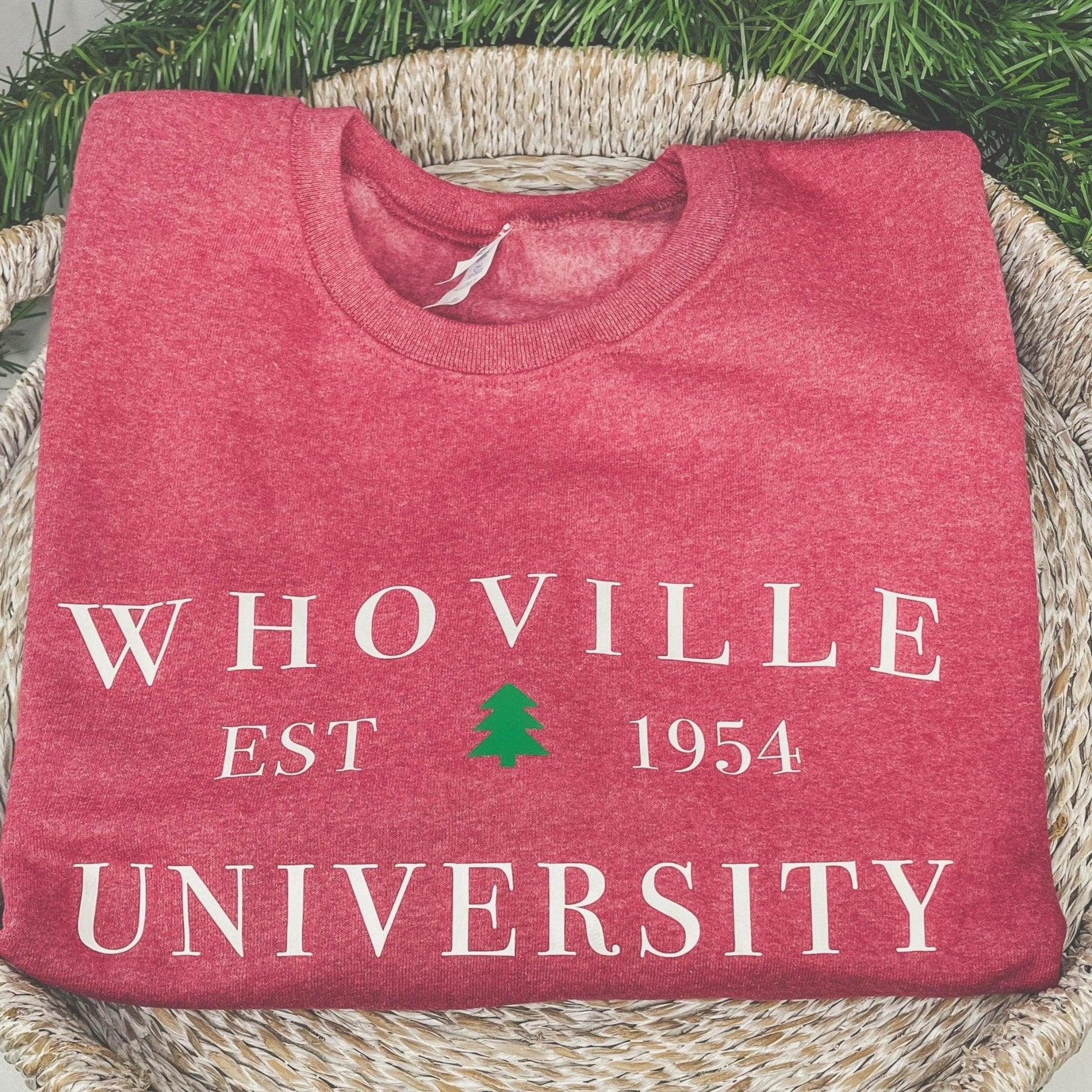 Whoville University Sweatshirt - Sunshine Soul MD